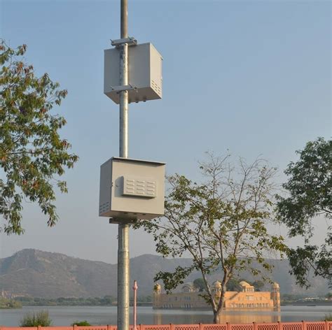 elevated outdoor junction box|pole mounted boxes.